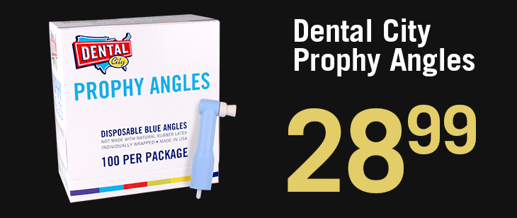 Dental City Prophy Angles $28.99 100/Pack