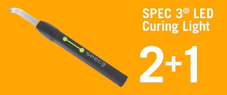 Buy 2 Get 1 Free SPEC 3 LED Curing Light
