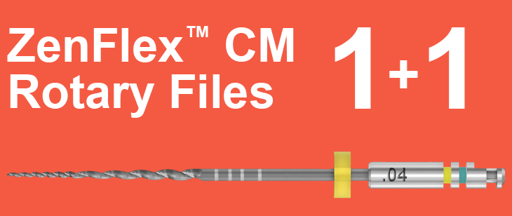 Kerr ZenFlex CM NiTi Rotary File