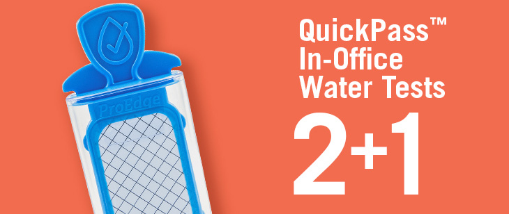  2+1 QuickPass&trade; In-Office Water Tests