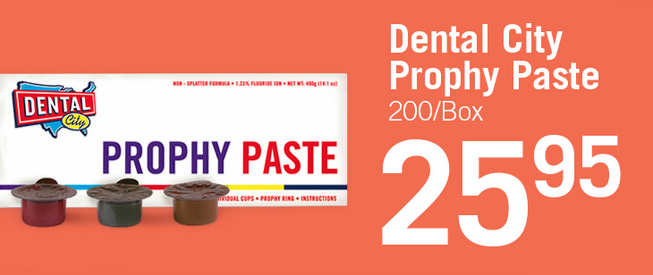 $25.95 Dental City Prophy Paste 200/Box 