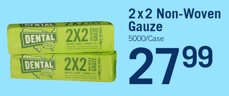 2x2 Non-Woven Gauze